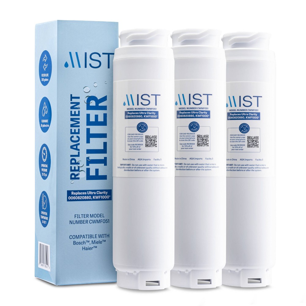 Photos - Water Filter Mist 644845 Ultra Clarity Compatible with 9000077104, 9000194412, Miele KW