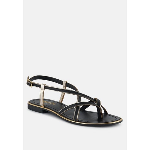 Auvrae | Strappy Flat Sandals