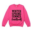 Simply Sage Market Winter Spring Summer Football Sweatshirt - 2 of 4