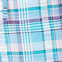 paradise blue plaid