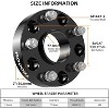 Acekool Forged Hub Centric Wheel Spacers ,Secure Fit - 2 of 4
