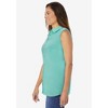 Woman Within Plus Size Perfect Sleeveless Shirt - 4 of 4