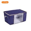 Unique Bargains Foldable Clothes Storage Bins for Clothes with Reinforced Handle Sturdy Zipper - 3 of 4