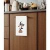 C&F Home Halloween Gnome Embroidered Cotton Waffle Weave Kitchen Towel - 3 of 4