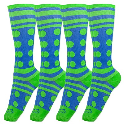 dots & stripe blue/green