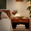 LLHZSY Modern Table Lamps 7 1/2" Tall With White Jade Glass Shade-E12(Bulb no Include) - 2 of 4