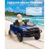 Electric Car for Kids, 12V Kids Ride On Truck w/ Remote Control, Electric Pickup Car for Toddlers & Boys Girls, LED Lights, Music, Gift - 3 of 4