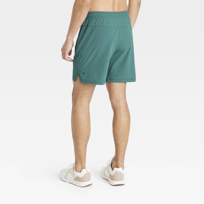 Men's Stretch Woven Shorts 7" - All In Motion™, 2 of 4