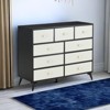 NicBex 6 Drawer Double Dresser for Bedroom,Modern Wood Style Drawers with Pulls,Dressers for Kids Room,Living Room,Entry and Hallway - 2 of 4