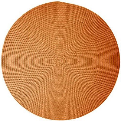 Colonial Mills Boca Raton - Rust 7 Ft round Round Rug Indoor/Outdoor 100% Polypropylene