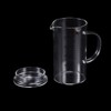 Unique Bargains Borosilicate Glass Scale Measure Cups with Glass Lid and V-Shaped Spout - 4 of 4