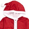  Christmas Santa Claus Fleece Coverall Little Kid to Big Kid - image 3 of 4