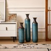 Metal Floor Vases Set of 3, Decorative Large Floor Standing Vase, Hallway Corner Decor Standing Vases, 28/24/20 Inch Oversized Flower Vases - 3 of 4