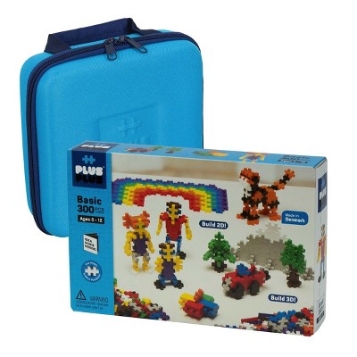 Plus-Plus Travel Case With 400 Pieces & Baseplate