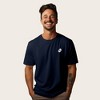 Dalix Sippin' Cup Coffee Ghost Embroidered Relaxed Heavy Soft Cotton T Shirt Mens - 3 of 4