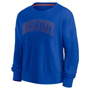NCAA Boise State Broncos Women's Crew Shirt - 1 of 3
