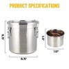 Alcohol Still - Brewing Kit With Circulation Pump, Copper Tubing,Dual Display Thermometer, Stainless Steel - 4 of 4