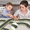 PICASSO-TILES Race Track Highway Magnetic Tiles for Kids, 16PCS Construction STEM Building Blocks Educational Toy - 4 of 4