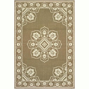 Oriental Weavers Marina 7764J Tan/ Ivory Indoor/Outdoor Area Rug - 3'7" x 5'6" - 1 of 1