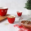 Christmas Stoneware Giftable Measuring Cup Red/White - Wondershop™ - 2 of 3