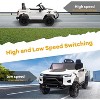 Pink 24V Kids Ride On Truck Car With Remote Control Two Seater Led Lights Mp3 Bluetooth Spring Suspension And Usb Port Pink - 4 of 4