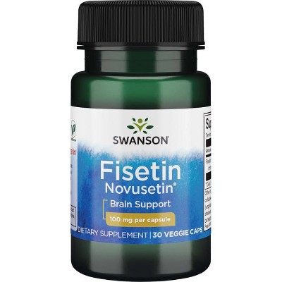 Swanson Fisetin Novusetin 100 mg 30 Veg Caps.