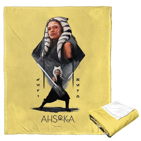 Disney Star Wars Ahsoka Galactic Investigation Silk Touch Throw Blanket 50x60 Inches - image 1 of 3