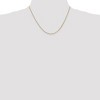 Black Bow Jewelry 1.25mm, 10k Yellow Gold, Box Chain Necklace - 2 of 4