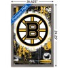 Trends International NHL Boston Bruins - Maximalist Logo 23 Framed Wall Poster Prints - 3 of 4