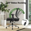Lirago Ergonomic Office Chair Mesh Computer Chair with Adjustable Height and Armrests Home Study Desk Chair for Bedroom Office Black - 3 of 4