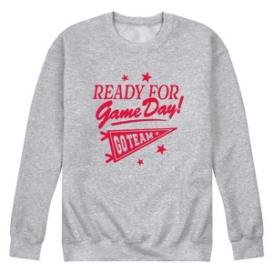 Men's - Instant Message - Ready For Gameday Graphic Fleece Sweatshirt - 1 of 4