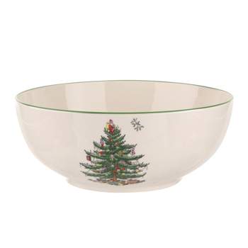 Spode Christmas Tree Medium Round Bowl - 8 Inch