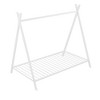 Whisen Playhouse Design Twin Size House Bed Tent Bed Floor Bed with Slat - 4 of 4