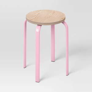 Stackable Accent Stool - Room Essentials™ - 1 of 4