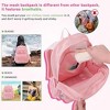 Luupatchy Heavy-Duty Mesh Backpack - Durable, Spacious for School/Beach/Sports, Black - 4 of 4