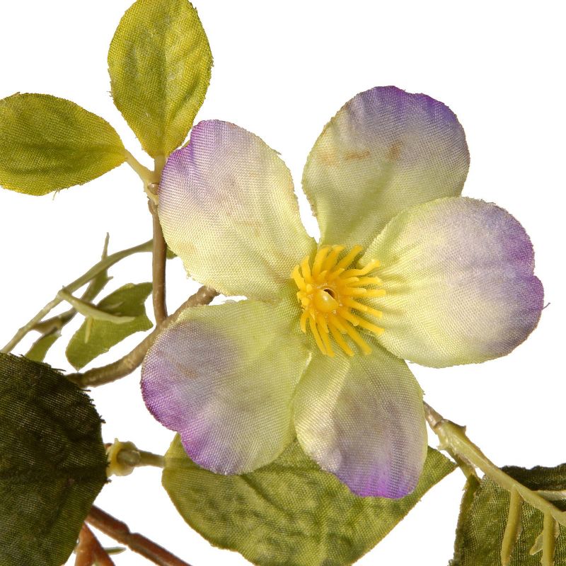 72&#34; Flower Garland Purple - National Tree Company, 3 of 8