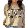 Women's Howdy Mineral Wash Sweatshirt - Zutter - 2 of 2