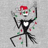 Women's The Nightmare Before Christmas Jack Christmas Lights T-Shirt - 2 of 3