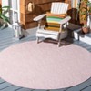 Courtyard CY8522 UV & Stain Resistant Non-Shedding Power Loomed Indoor/Outdoor Rugs - Safavieh - 2 of 4