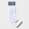 Women's Cushioned Striped 3pk Mid Crew Socks - Universal Thread™ 4-10 - 2 of 3