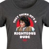 Women's - Ferris Bueller's Day Off - Righteous Dude Graphic T-shirt Dress - 2 of 4