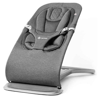 Ergobaby 3-In-1 Evolve Baby Bouncer Charcoal Grey