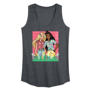 Women's - Barbie - Easter Graphic Racerback Tank - 1 of 4