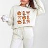 Simply Sage Market Coquette Western Fall Chart Lightweight Garment Dyed Sweatshirt - 2 of 4