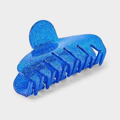 Glitter Claw Hair Clip - A New Day™ Blue