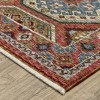 Oriental Weavers Hastings HA05R Pink/ Red Indoor Area Rug - 5'3" x 7'6" - 2 of 4