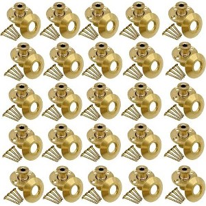Poolzilla Wood Deck Brass Anchor with Collar for Safety Cover - Universal Fit - 1 of 4