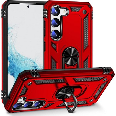 Entronix Case Compatible with Galaxy S21 - Dual-Layer Guard Gripstand