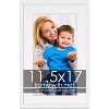 PosterPalooza | White Frame with White Photo Mat, UV Acrylic Front, Foam Board Backing, 60 Sizes Available - 2 of 4