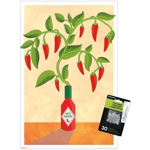 Trends International Reinders: Food - Chili Tree Unframed Wall Poster Prints - 1 of 4